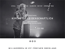 Tablet Screenshot of icf-zo.ch